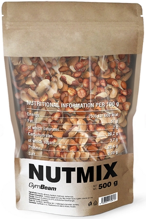 GymBeam Nutmix směs ořechů natural