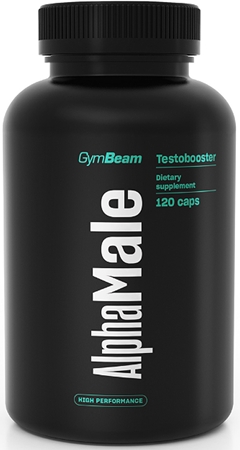 GymBeam AlphaMale TestoBooster kapsle prostata, potence, vitalita