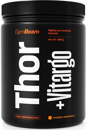 GymBeam Thor Fuel + Vitargo podpora športového výkonu s kofeínom