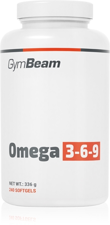 GymBeam Omega 3-6-9 podpora správného fungování organismu