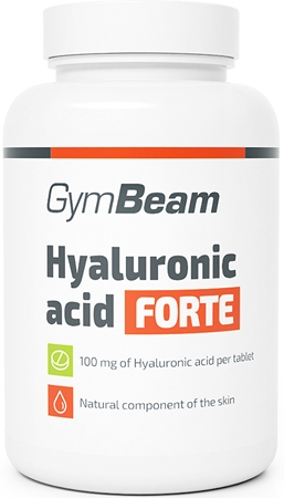 GymBeam Hyaluronic Acid Forte tablety s kyselinou hyaluronovou