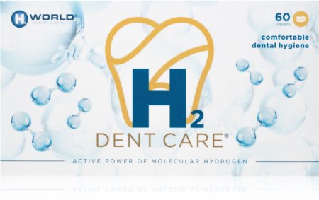 H2 Dent care Tabletten für intensives Zahnreinigen
