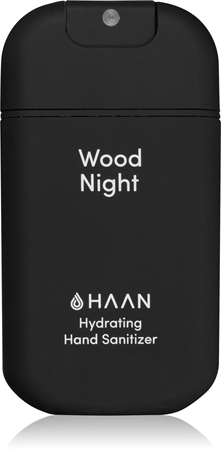 HAAN Hand Care Wood Night Handreinigungsspray mit antibakteriellem Zusatz