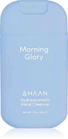 HAAN Morning Glory hand cleansing spray with antibacterial ingredients