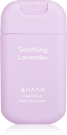 HAAN Hand Care Soothing Lavander hand cleansing spray with antibacterial ingredients