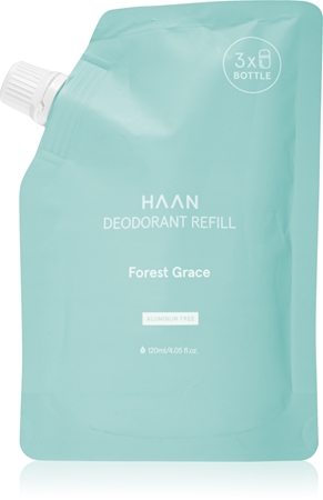 HAAN Deodorant Forest Grace osvežujoč deodorant roll-on nadomestno polnilo