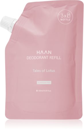 HAAN Deodorant Tales of Lotus osviežujúci deodorant roll-on náhradná náplň