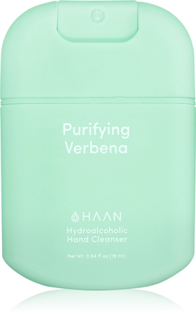 HAAN Purifying Verbena hand cleansing spray with antibacterial ingredients