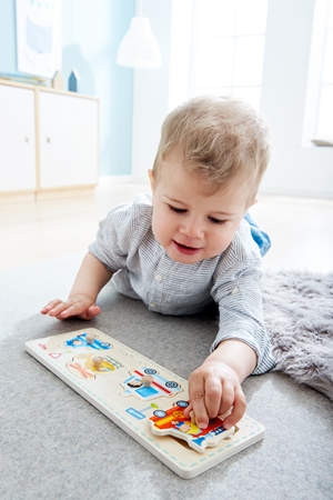 Haba Puzzle Means of Transport activity puzzle toy wooden