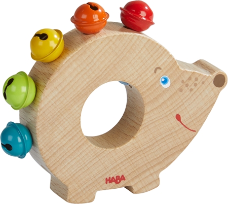 Haba Wooden Rattle Hedgehog sonajero de madera