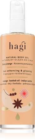 Hagi Spicy Orange tělový olej se samoopalovacím účinkem