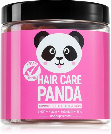 Hair Care Panda Vegan Gummies miękkie kapsułki do żucia piękne włosy, skóra i paznokcie