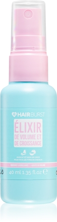 Hairburst Volume & Growth Elixir apimties suteikiantis purškiklis plaukų šaknims stiprinti ir plaukų augimui skatinti