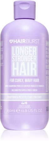 Hairburst Longer Stronger Hair Curly, Wavy Hair vlažilni balzam za valovite in kodraste lase
