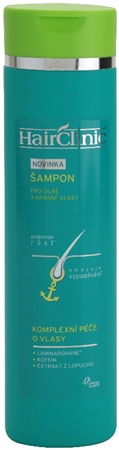HairClinic Cosmetics champô para cabelo forte e bonito