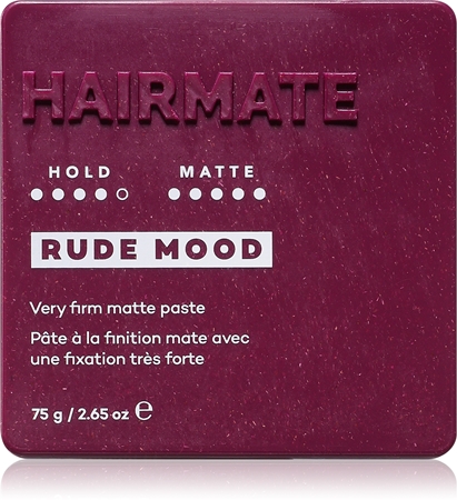 HAIRMATE Rude Mood matující stylingová pasta s extra silnou fixací