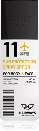 Hairways Travel Essentials spray solaire SPF 30