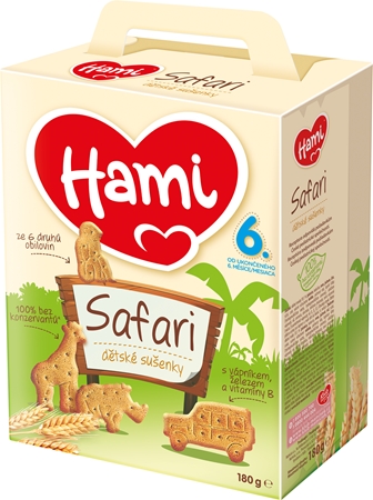 Hami Safari sušenky pro děti