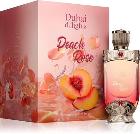 Hamidi Peach Rose huile parfumée pour femme