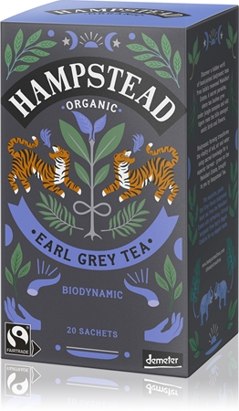 Hampstead Tea London Earl Grey BIO herbata w torebkach