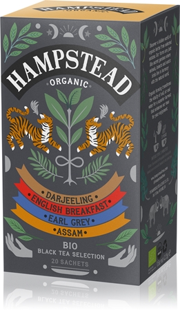 Hampstead Tea London Black Tea Selection portionierter Tee