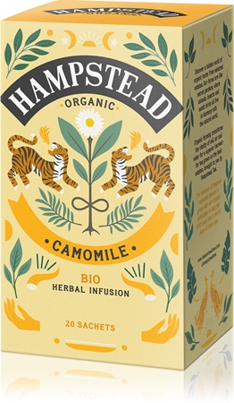 Hampstead Tea London Camomile BIO porciovaný čaj