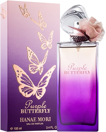Hanae Mori Butterfly Purple Eau de Parfum pentru femei