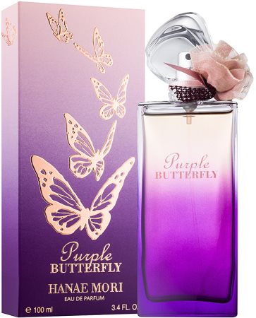 Hanae Mori Butterfly Purple Eau de Parfum para mulheres