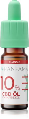 Hanfama CBD Classic 10% CBD капли заживляющая паста для поврежденных десен