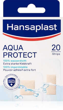 Hansaplast Aquaprotect kusové náplasti voděodolná náplast