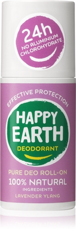 Happy Earth 100% Natural Deodorant Roll-On Lavender Ylang deodorant roll-on