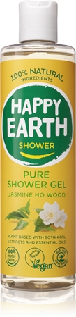 Happy Earth 100% Natural Shower Gel Jasmine Ho Wood sprchový gel