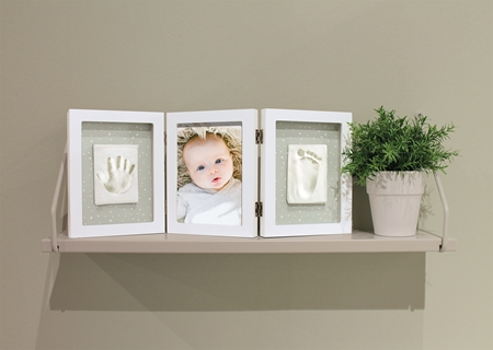Happy Hands Triple Frame baby imprint kit