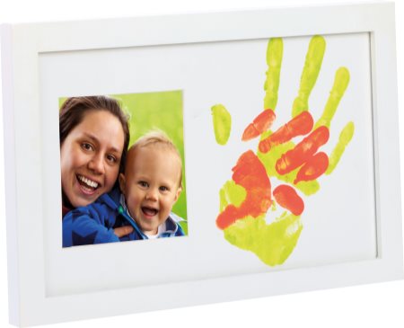 Happy Hands Baby & Me Paint Print Kit set para la huella del bebé