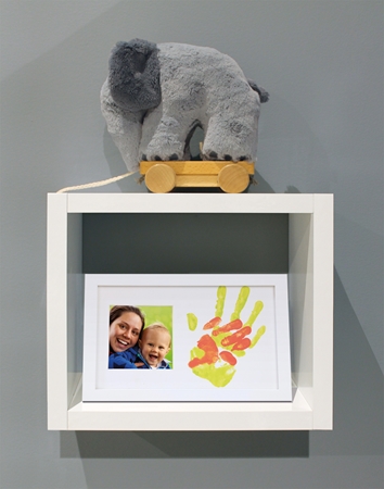Happy Hands Baby & Me Paint Print Kit set para la huella del bebé