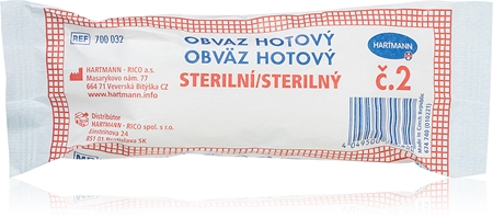 Hartmann Bandage finished wipe. No. 2 bandaż