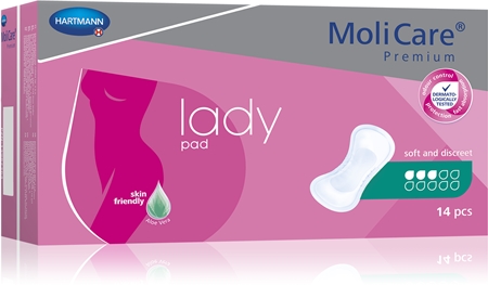 Hartmann MoliCare Lady pad 3 drops uroloģiskie ieliktnīši