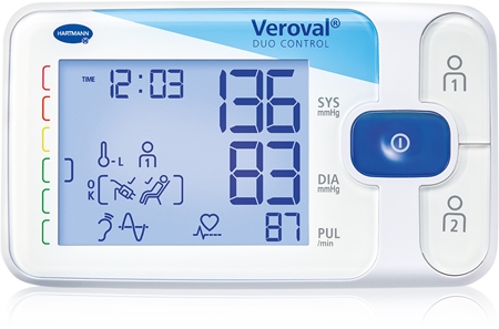 Hartmann Veroval Duo control velikost M tlakoměr