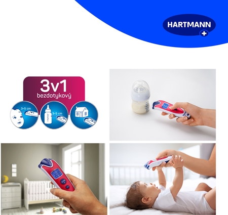 Hartmann Veroval Baby digitální bezdotekový teploměr