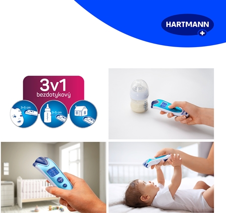Hartmann Veroval Baby digitální bezdotekový teploměr