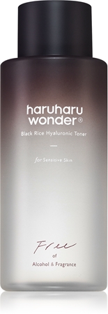 Haruharu Wonder Black Rice Hyaluronic lotion tonique concentrée pour la régénération de la peau