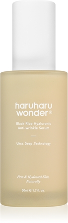 Haruharu Wonder Black Rice Hyaluronic Essence sérum hydratant anti-rides