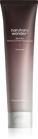 Haruharu Wonder Black Rice Moisture Gentle Cleansing Gel for sensitive and intolerant skin