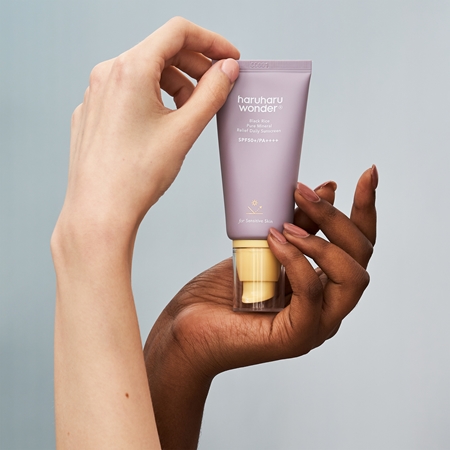 Haruharu Wonder Black Rice Pure Mineral Relief Daily Sunscreen soothing mineral protective cream SPF 50+
