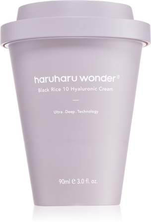 Haruharu Wonder Black Rice 10 Hyaluronic Cream Intensive Moisturizing Cream with soothing effect