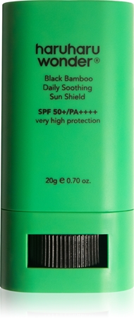 Haruharu Wonder Black Bamboo Daily Soothing Sun Shield Sonnencreme-Stick mit beruhigender Wirkung
