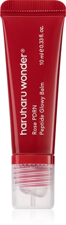 Haruharu Wonder Rose PDRN Peptide Glowy Balm baume à lèvres nourrissant avec des peptides