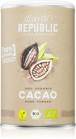 Harvest Republic Fruchtpulver Organic Cacao poudre de cacao végan