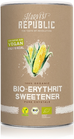 Harvest Republic Bio-Erythrit Sweetener natürlicher Süßstoff vegan