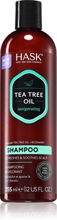 HASK Tea Tree Oil & Rosemary frissítő sampon száraz, viszkető fejbőrre
